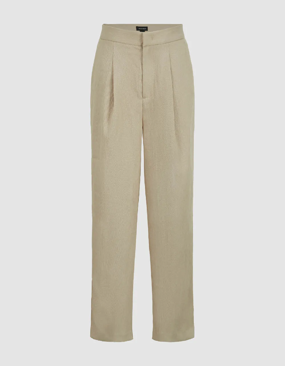 Cropped Carrot Fit Pants sold by Urban Revivo