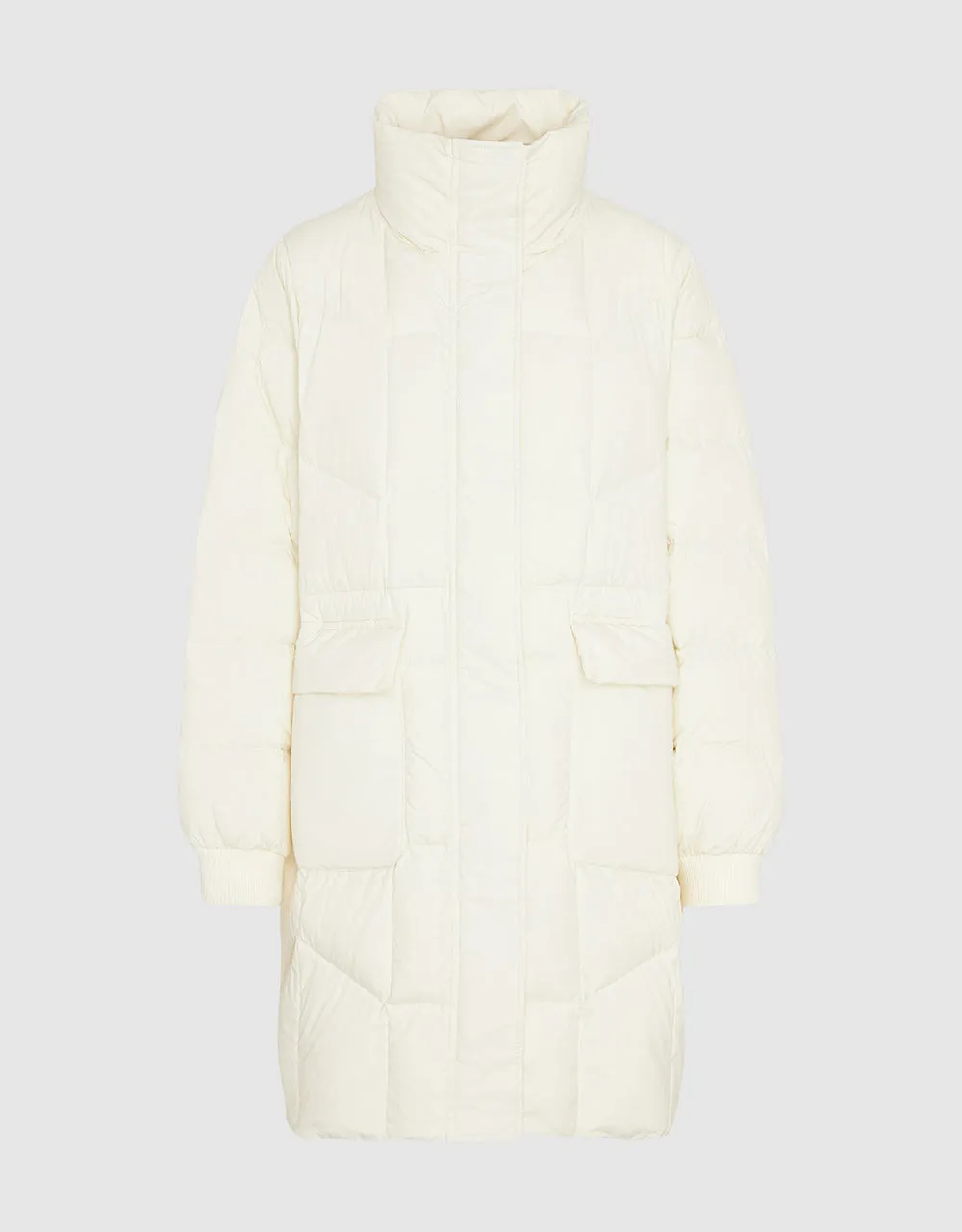 Stand Collar Down Jacket sold by Urban Revivo product image thumbnail 2