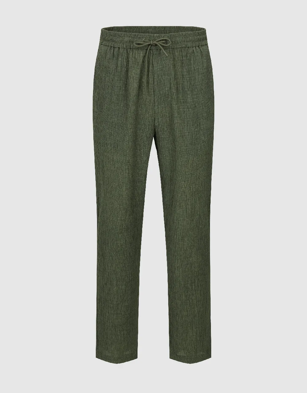 Elastic Waist Straight Pants sold by Urban Revivo