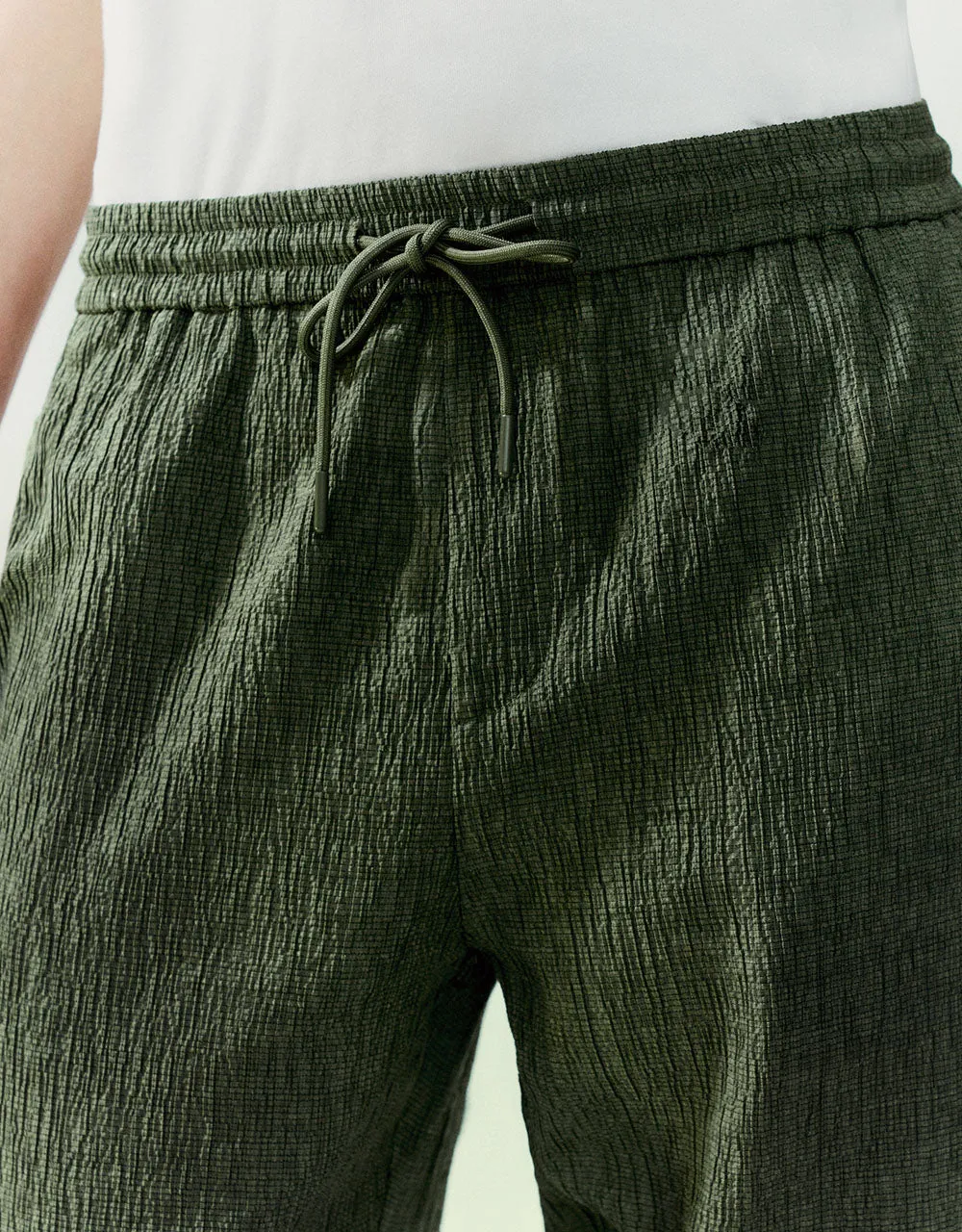 Elastic Waist Straight Pants sold by Urban Revivo product image thumbnail 5