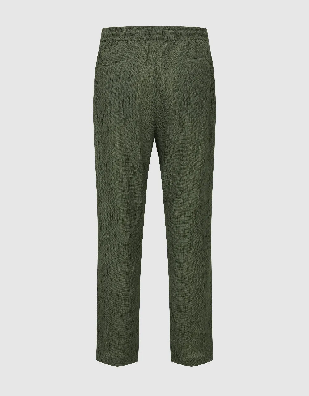 Elastic Waist Straight Pants sold by Urban Revivo product image thumbnail 3