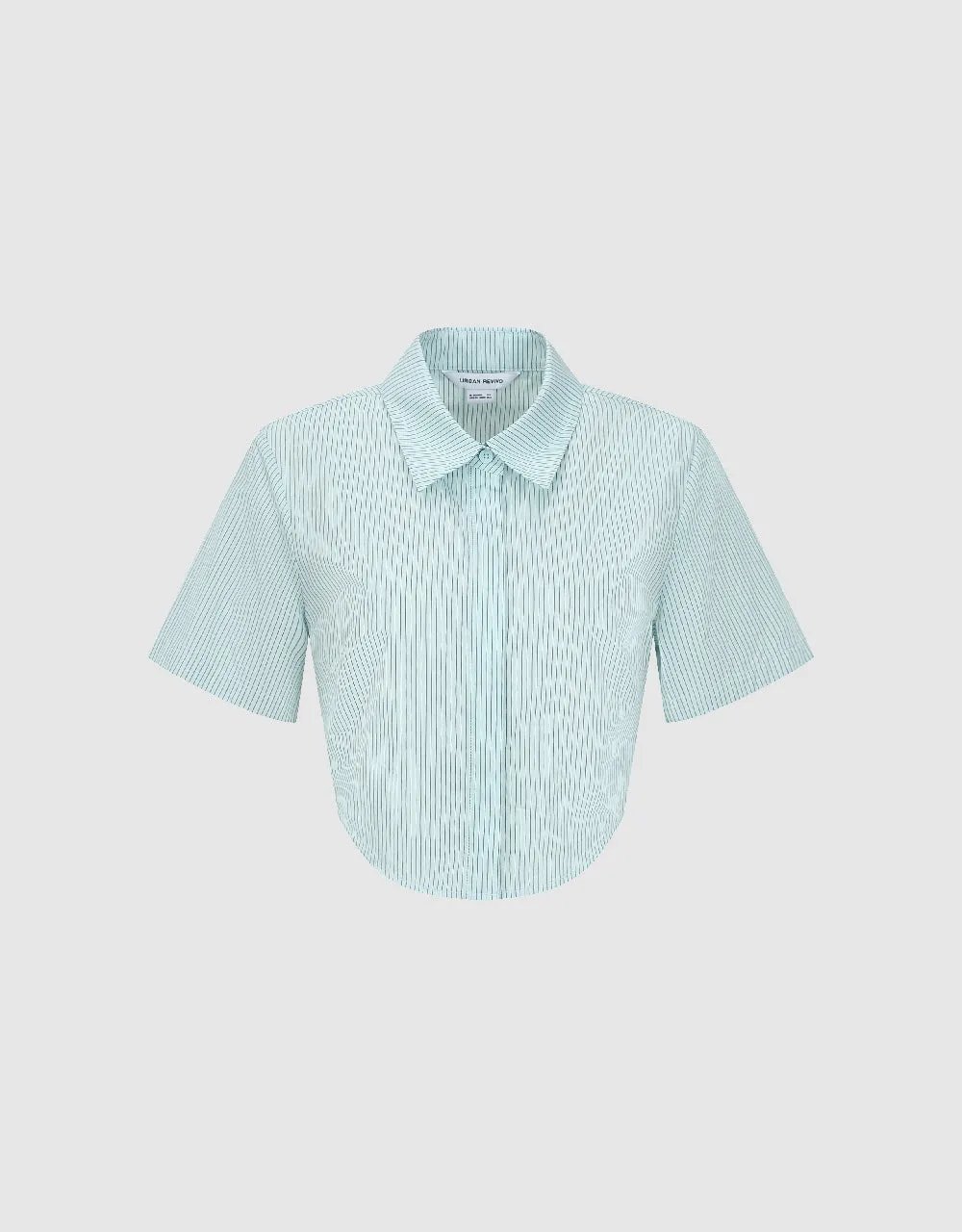 Cropped Loose Shirt sold by Urban Revivo product image thumbnail 2