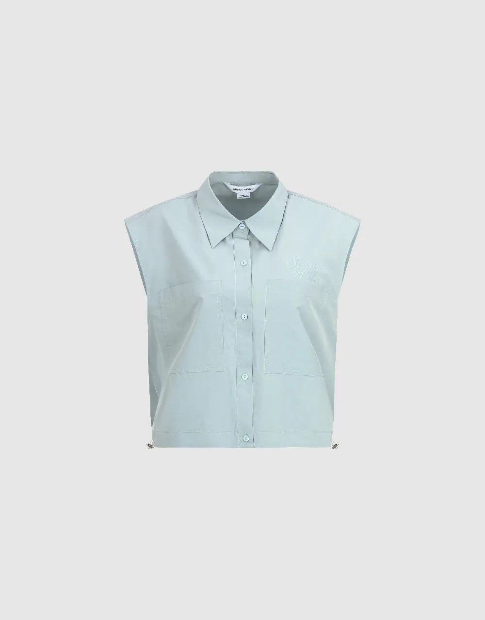 Sleeveless Loose Shirt sold by Urban Revivo product image thumbnail 2