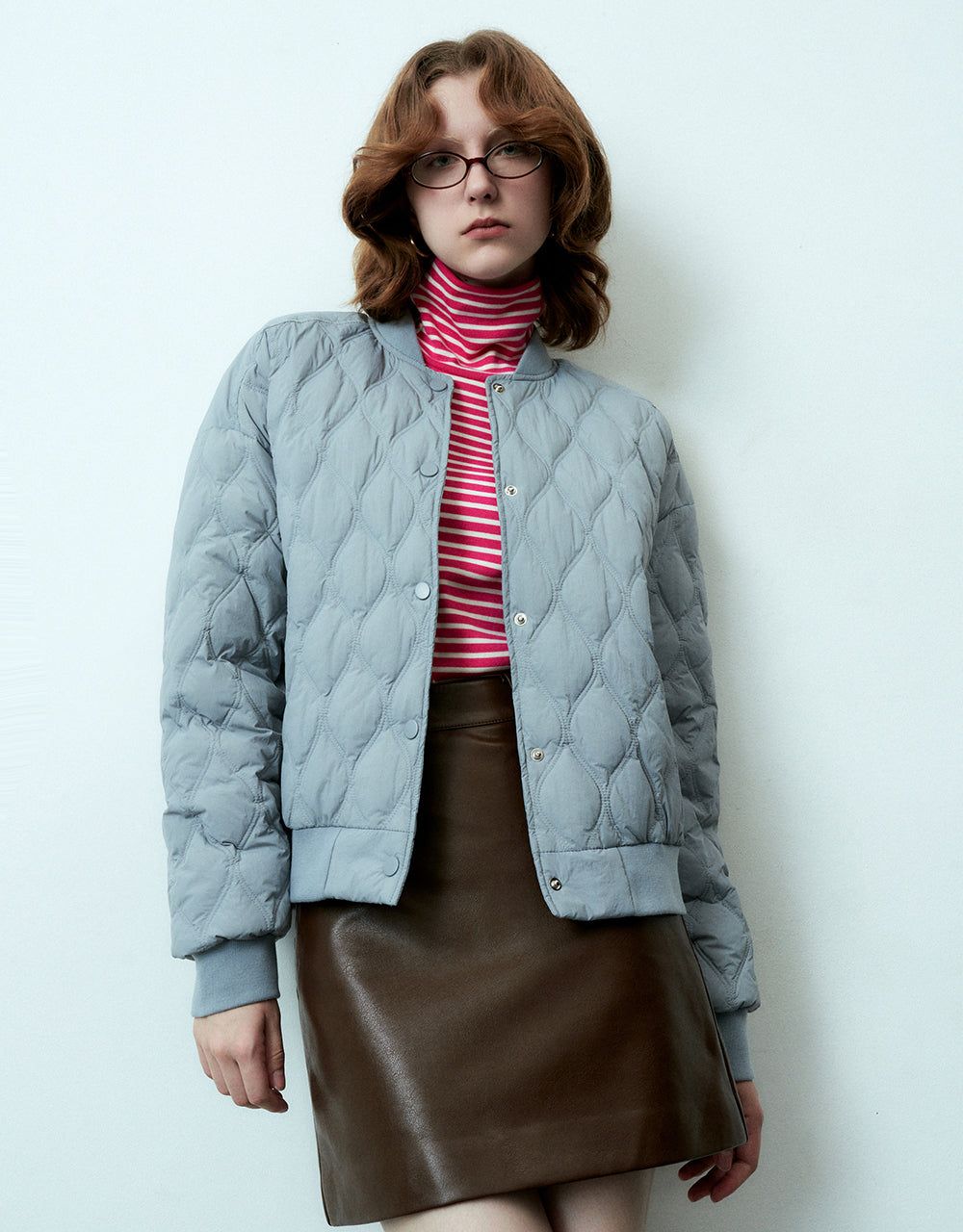 Embossed Down Jacket sold by Urban Revivo