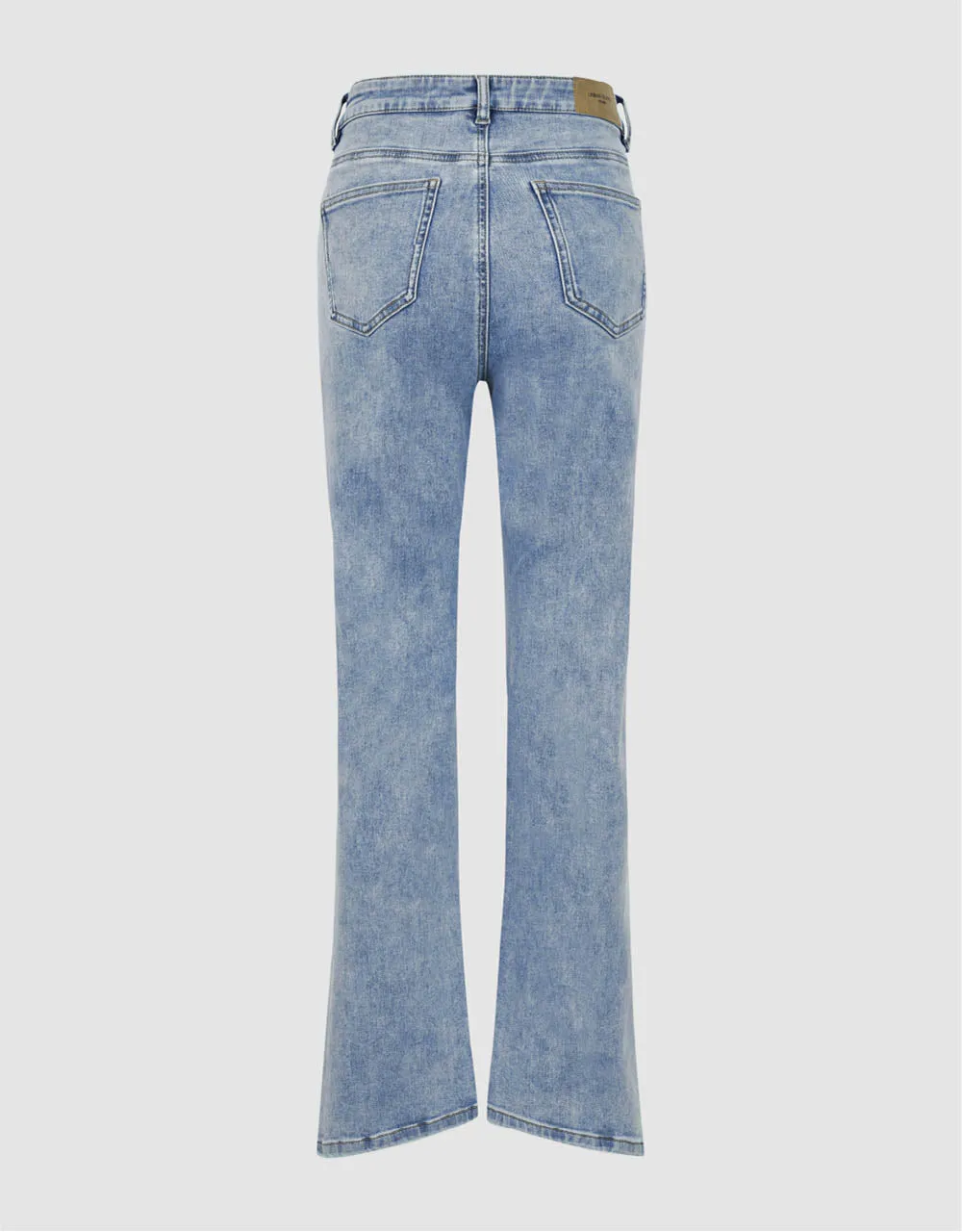 Split Hem Straight Jeans sold by Urban Revivo product image thumbnail 3