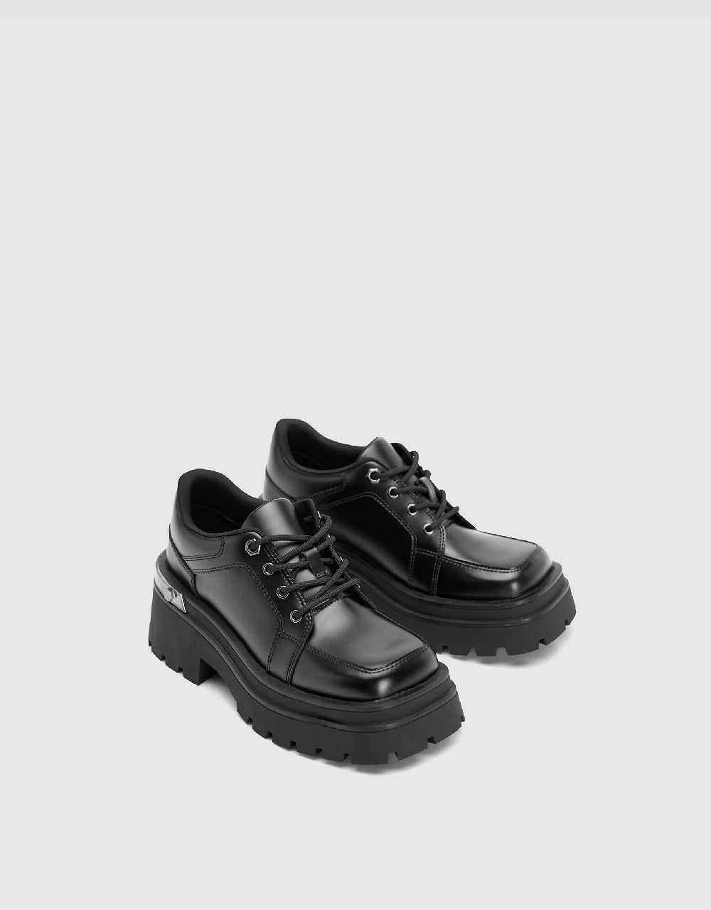 Vegan Leather Square Toe Pumps sold by Urban Revivo