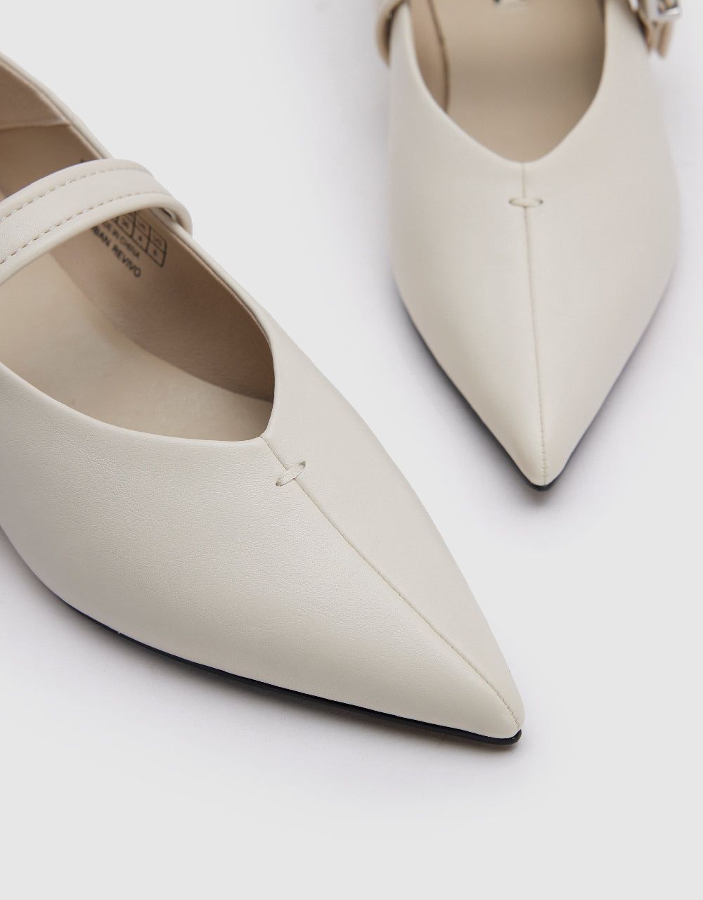 Buckled Strap Vegan Leather Pumps sold by Urban Revivo product image thumbnail 5