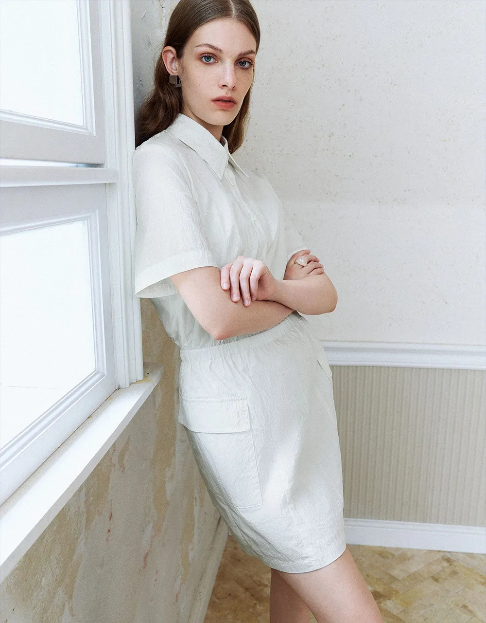 Elastick Waist A-Line Dress sold by Urban Revivo product image thumbnail 3