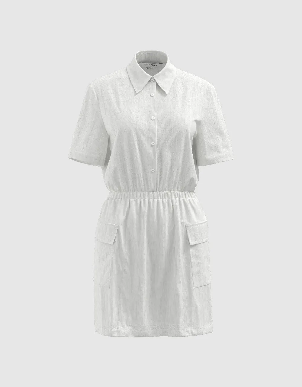 Elastick Waist A-Line Dress sold by Urban Revivo product image thumbnail 2