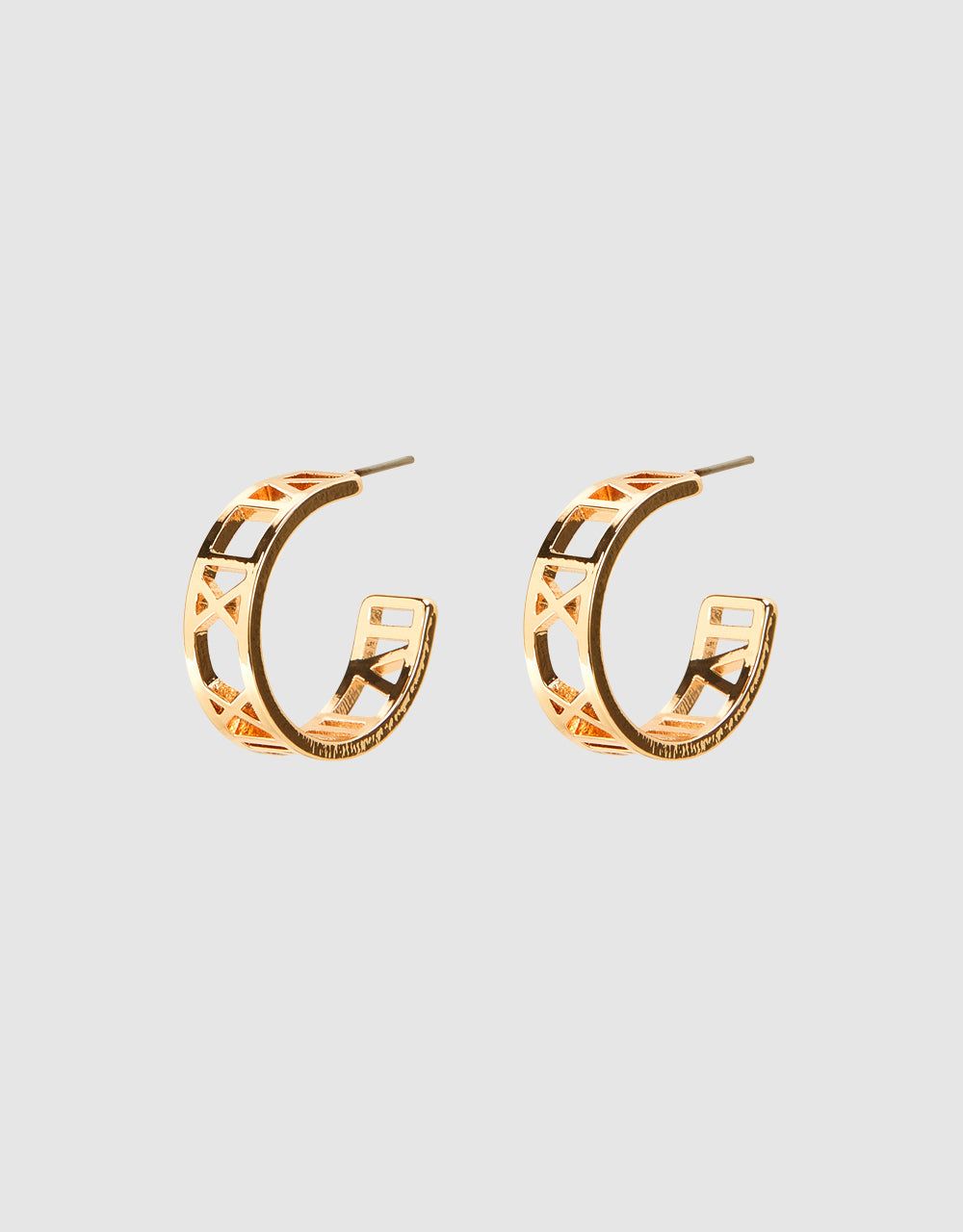 Open Hoop Earrings sold by Urban Revivo product image thumbnail 3
