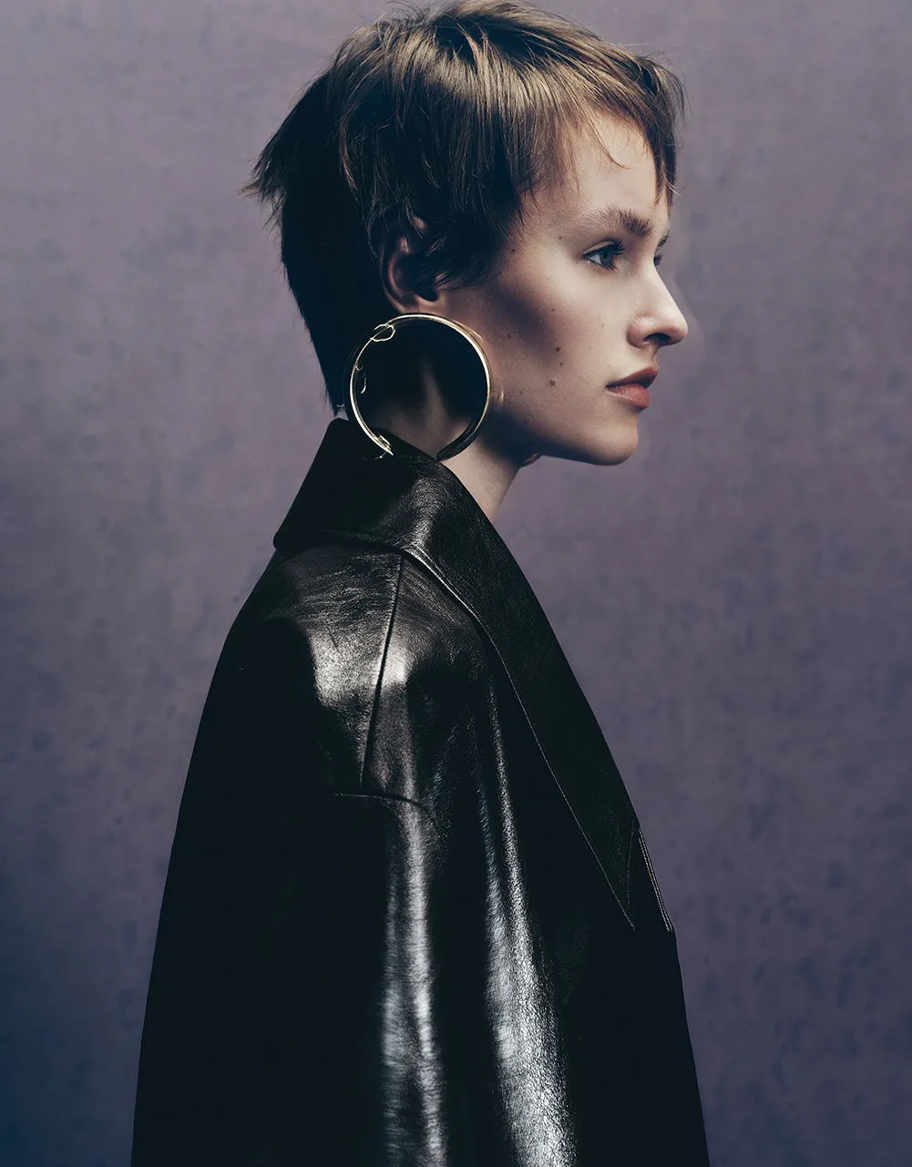 Vegan Leather Trench Coat sold by Urban Revivo product image thumbnail 5