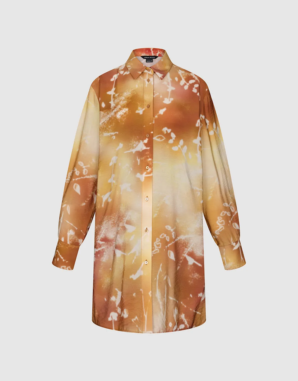 Printed Straight Loose Shirt sold by Urban Revivo product image thumbnail 2