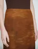 Printed Midi Straight Skirt sold by Urban Revivo