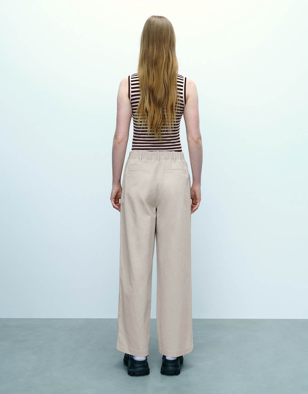 Wide-Leg Pants With Rope sold by Urban Revivo product image thumbnail 5