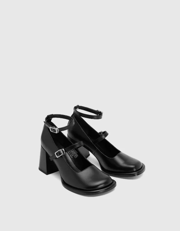 Vegan Leather Round Toe Pumps sold by Urban Revivo