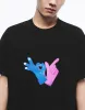 Printed Crew Neck Loose T-Shirt sold by Urban Revivo