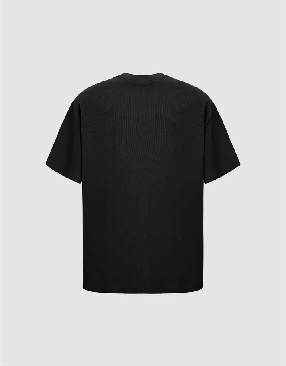 Printed Crew Neck Loose T-Shirt sold by Urban Revivo product image thumbnail 5
