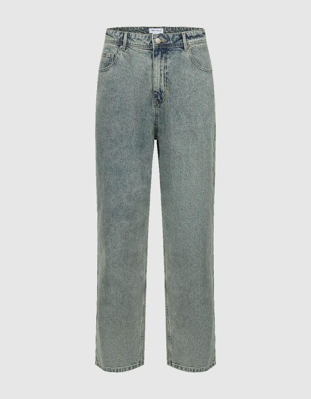 Loose Straight Jeans sold by Urban Revivo