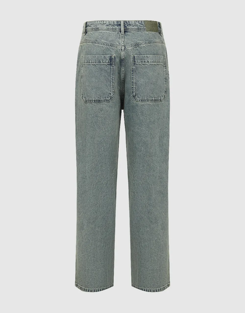 Loose Straight Jeans sold by Urban Revivo product image thumbnail 3