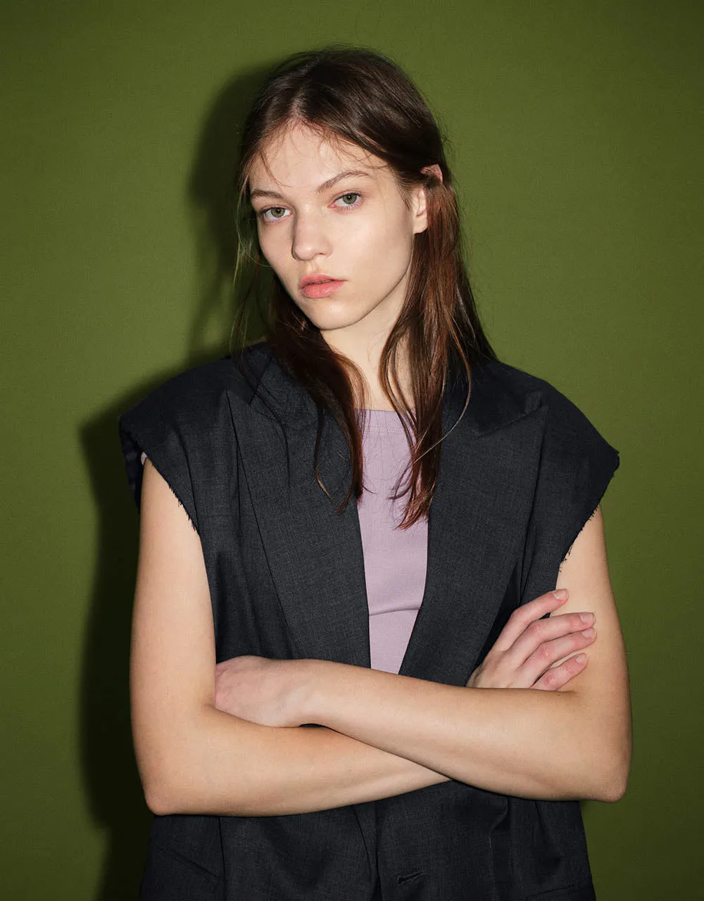 Tailored Peak Lapel Waistcoat sold by Urban Revivo product image thumbnail 4