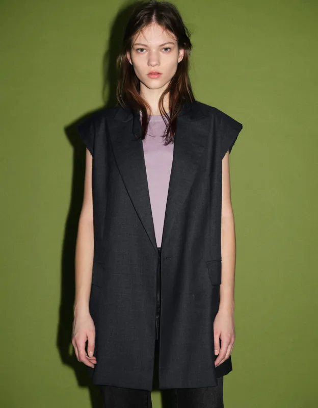 Tailored Peak Lapel Waistcoat sold by Urban Revivo