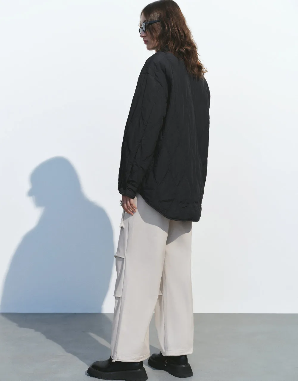 Straight Padded Coat sold by Urban Revivo product image thumbnail 3