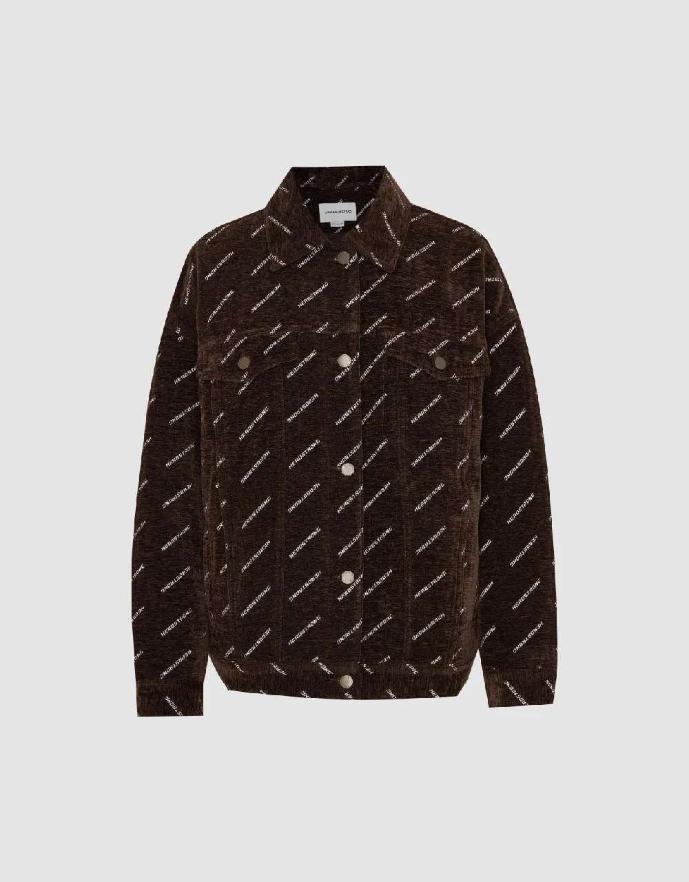 Monogram Denim Jacket sold by Urban Revivo product image thumbnail 2