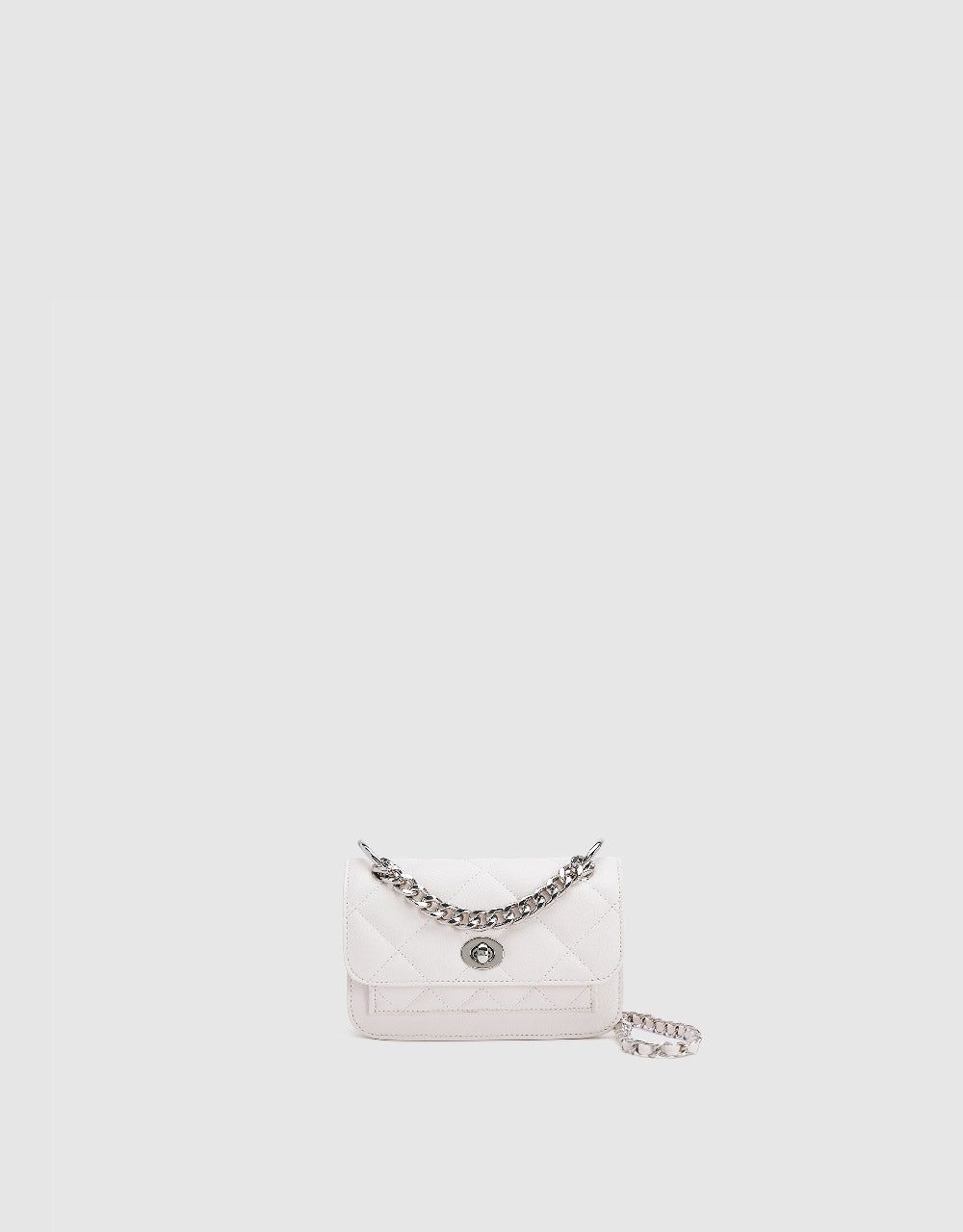 Vegan Leather Chain Shoulder Bag sold by Urban Revivo