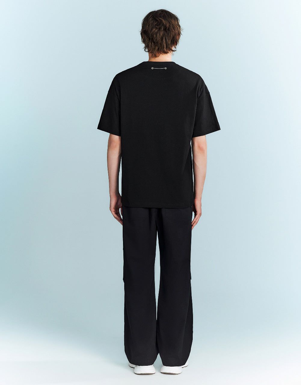 Drop Shoulder Sleeve Crew Neck T-Shirt sold by Urban Revivo product image thumbnail 4