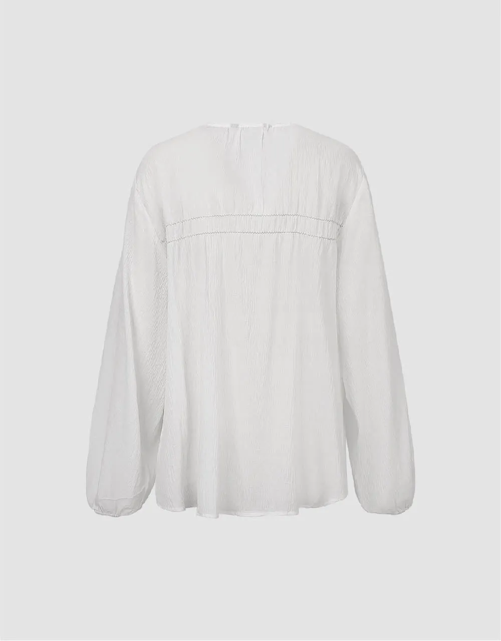 Crew Neck Overhead Shirt sold by Urban Revivo product image thumbnail 5