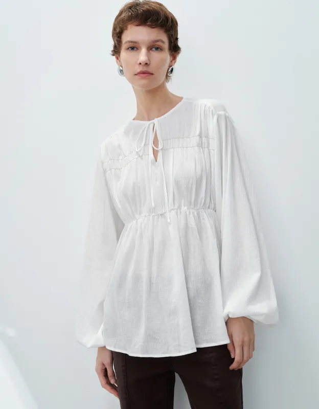 Crew Neck Overhead Shirt sold by Urban Revivo