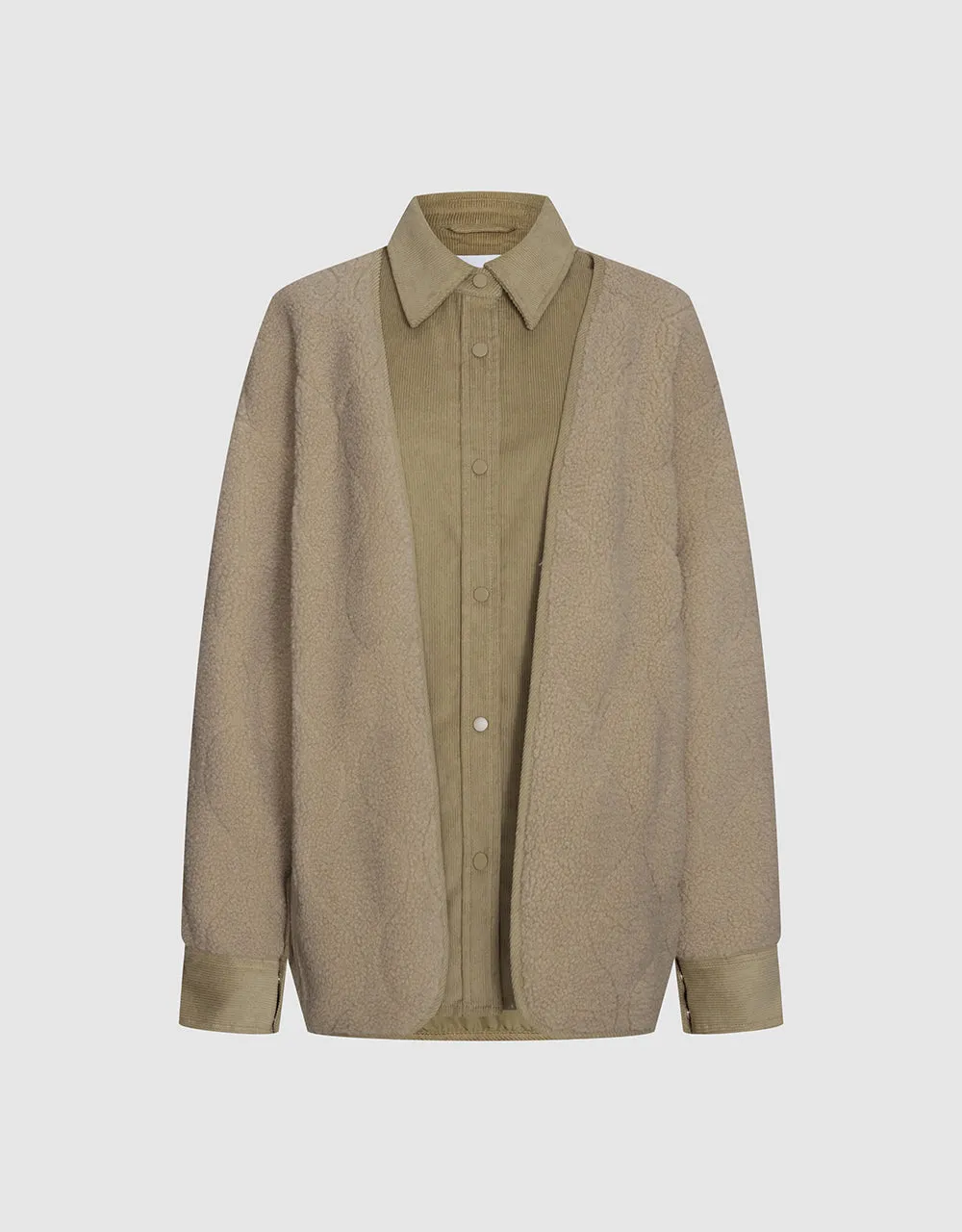 2 In 1 Loose Straight Jacket sold by Urban Revivo product image thumbnail 2