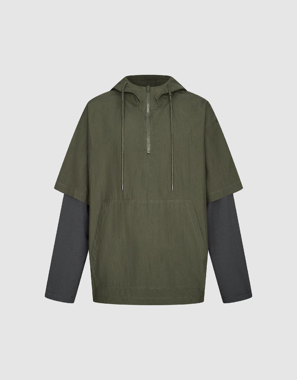Hooded Overhead Shirt sold by Urban Revivo product image thumbnail 2