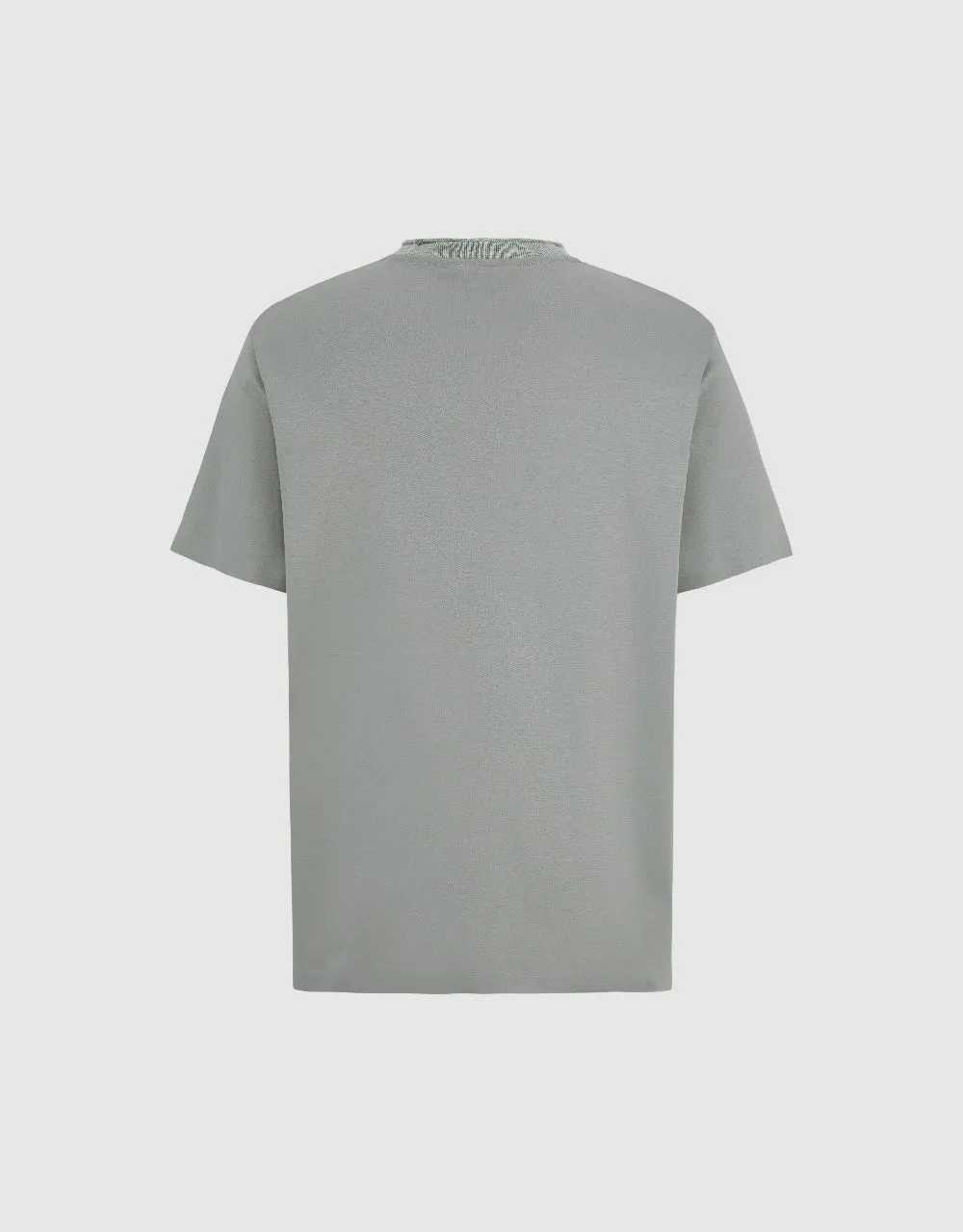 Crew Neck Straight T-Shirt sold by Urban Revivo product image thumbnail 2