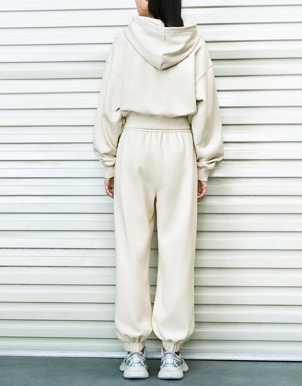 Elastic Waist Knitted Jogger Pants sold by Urban Revivo product image thumbnail 5