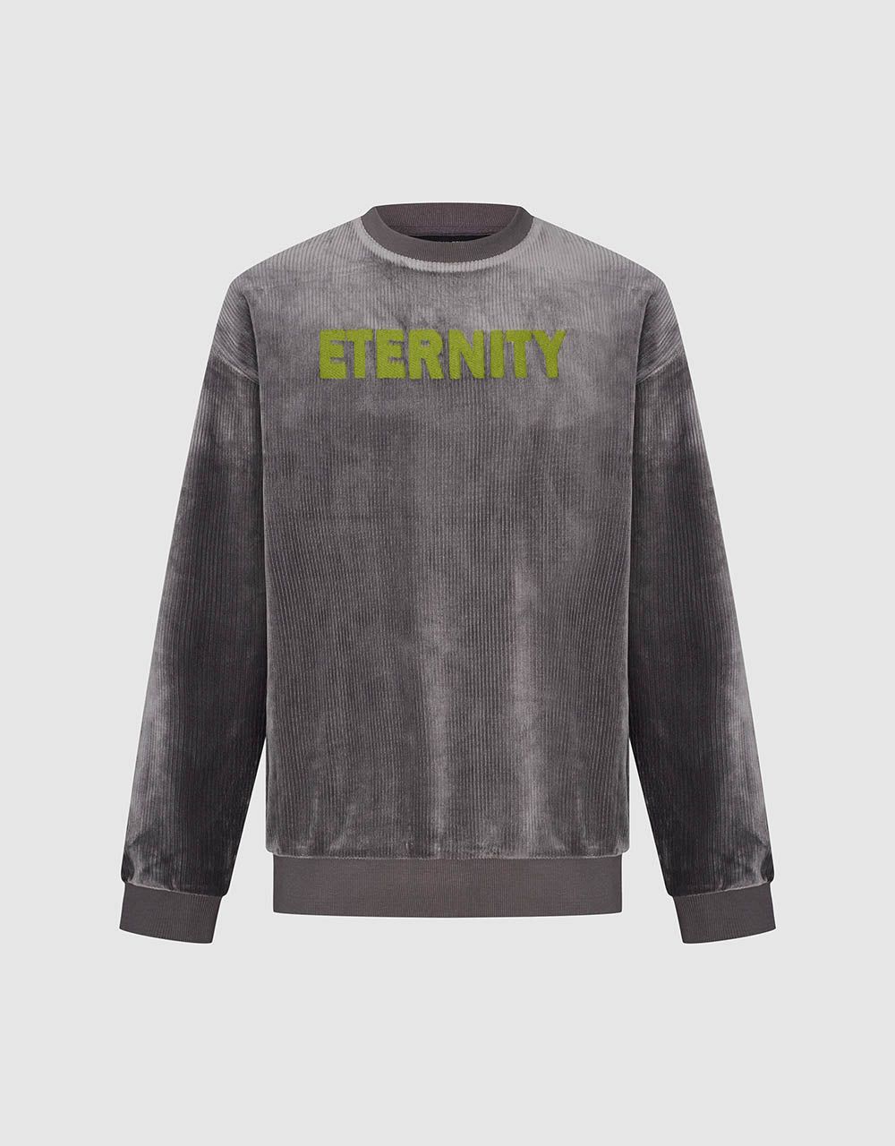 Letter Printed Crew Neck Sweatshirt sold by Urban Revivo product image thumbnail 2