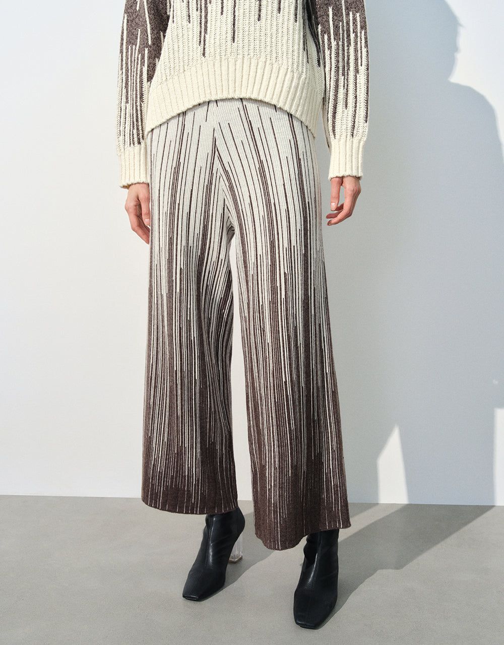 Knitted Straight Pants sold by Urban Revivo product image thumbnail 2