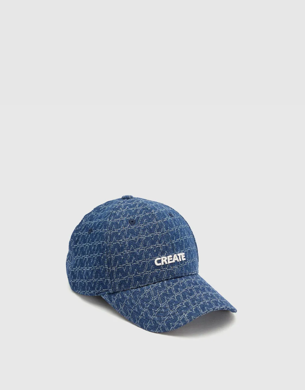 Letter Printed Denim Baseball Cap sold by Urban Revivo product image thumbnail 2