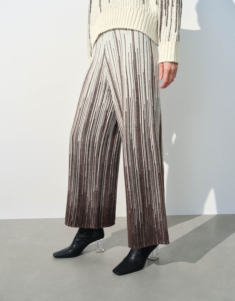 Knitted Straight Pants sold by Urban Revivo product image thumbnail 4