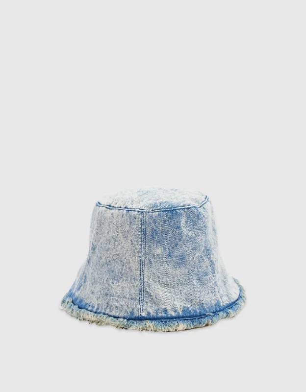 Raw Hem Bucket Hat sold by Urban Revivo