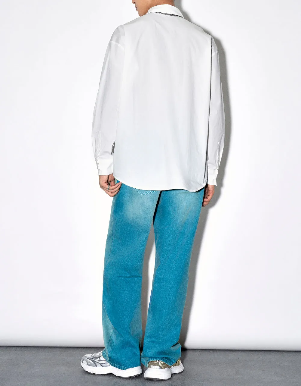 Button Up Oversized Shirt sold by Urban Revivo product image thumbnail 4