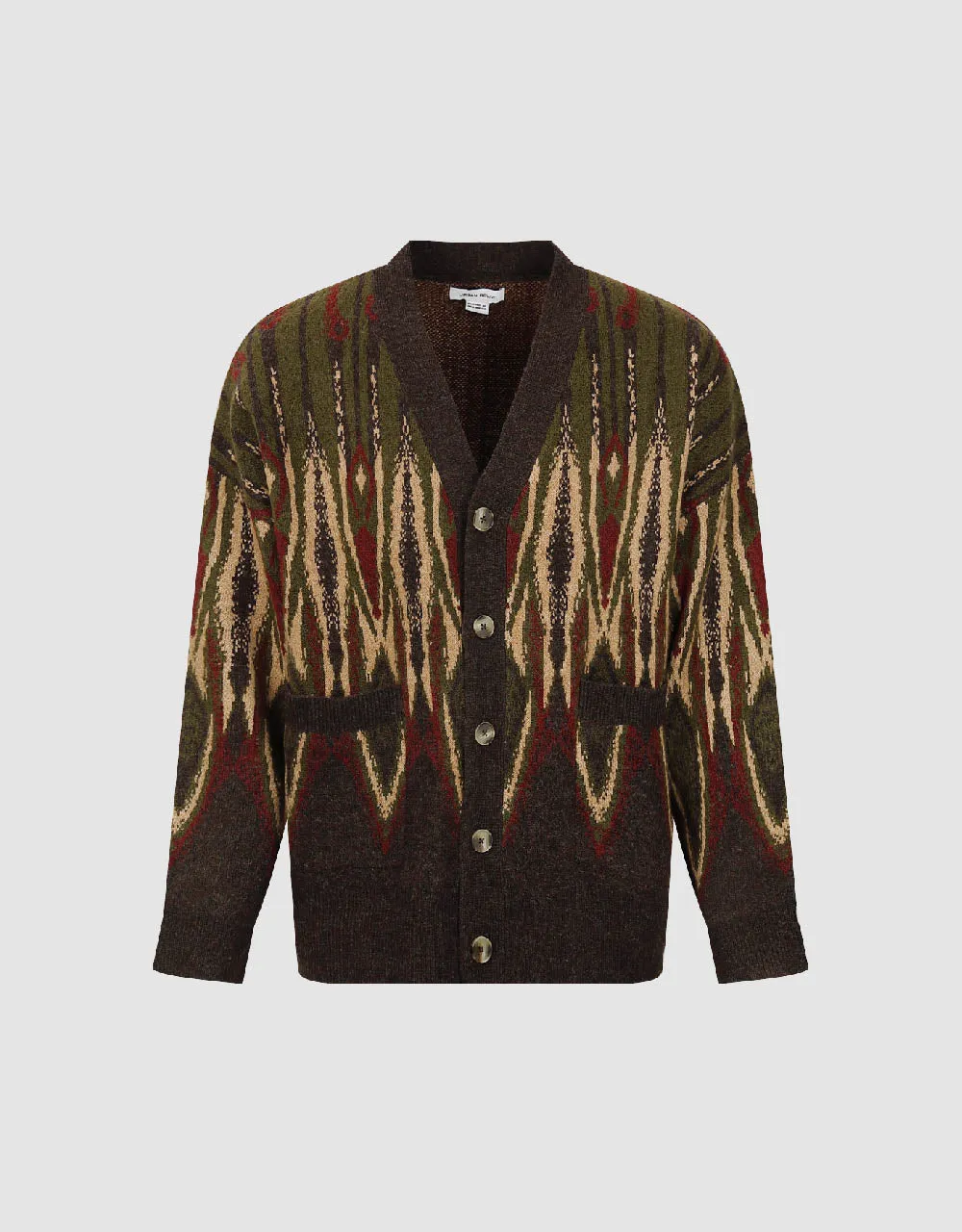 Drop Shoulder Sleeve Knitted Cardigan sold by Urban Revivo