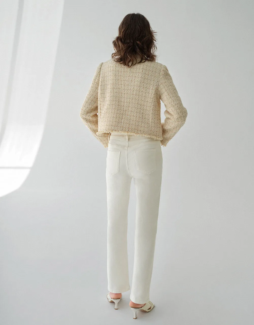 Tweed Jacket With Patch Pockets sold by Urban Revivo product image thumbnail 3