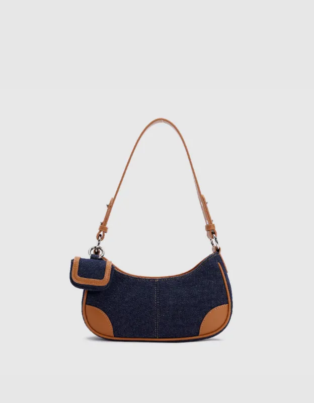 Denim Shoulder Bag sold by Urban Revivo