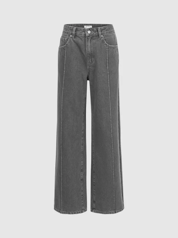 Wide-Leg Jeans made by Urban Revivo