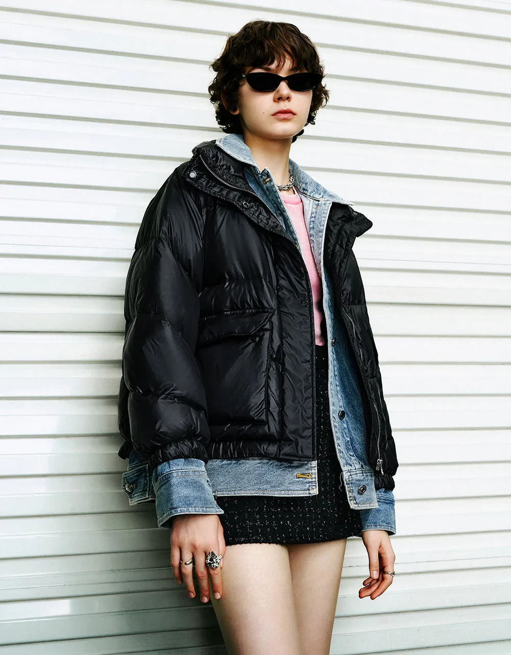 2 In 1 Straight Puffer Jacket sold by Urban Revivo product image thumbnail 2