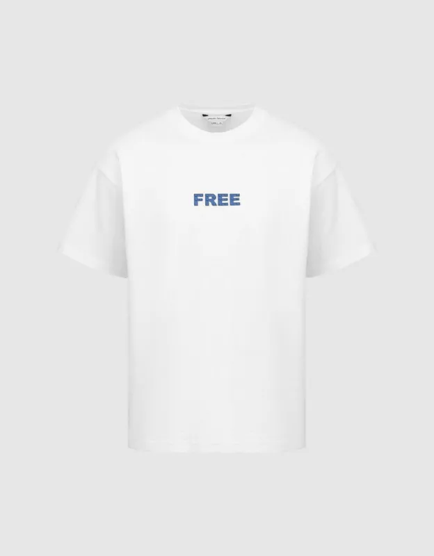 Letter Embossed Crew Neck T-Shirt sold by Urban Revivo