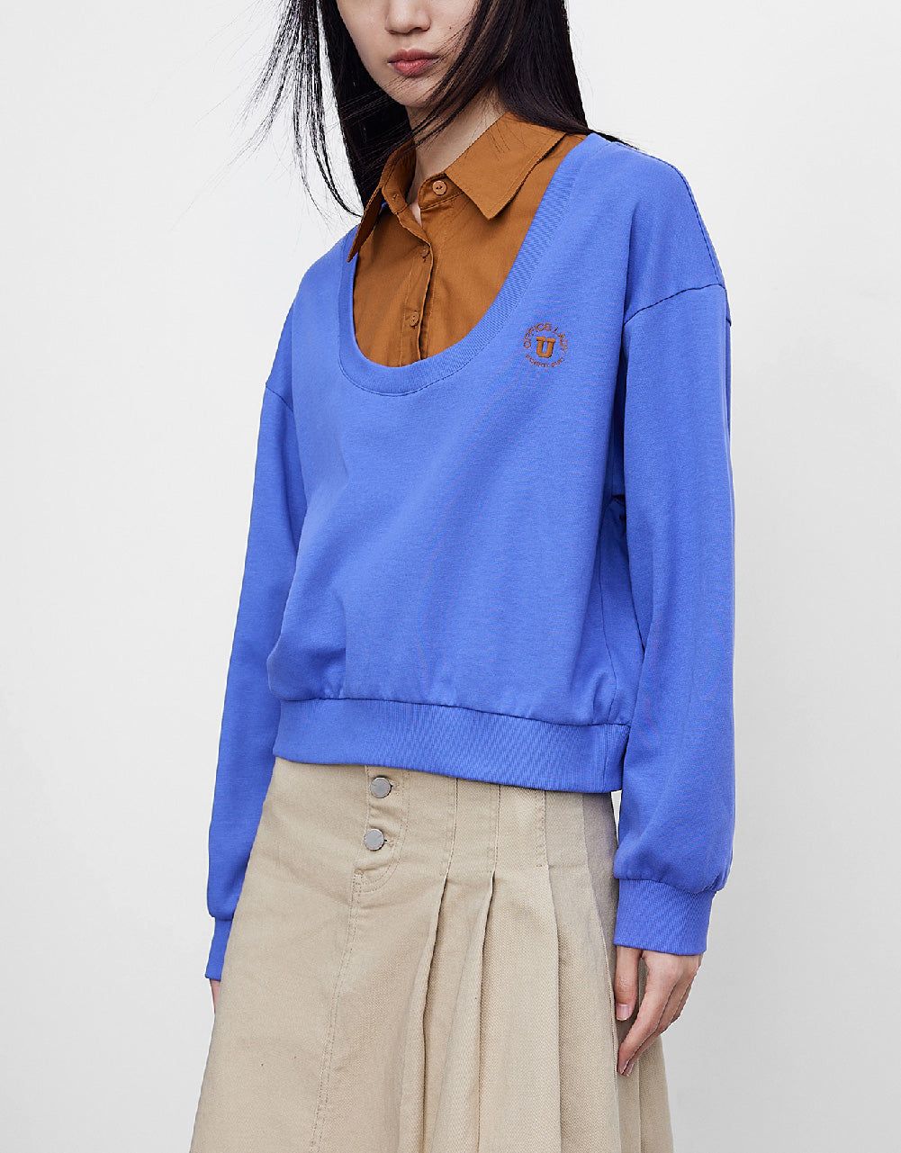 2 In 1 Sweatshirt sold by Urban Revivo product image thumbnail 3