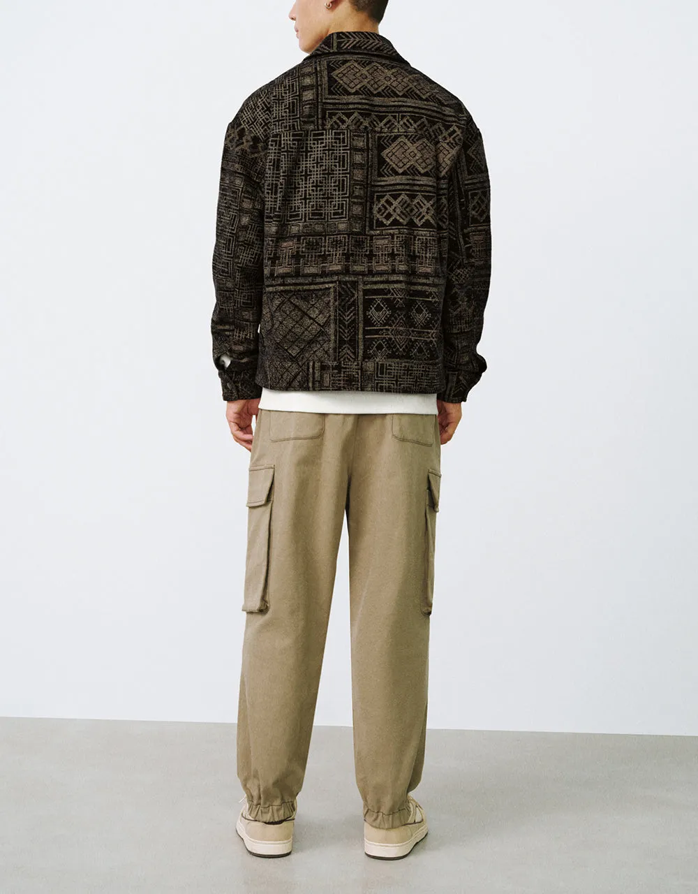 Textured Straight Jacket sold by Urban Revivo product image thumbnail 4