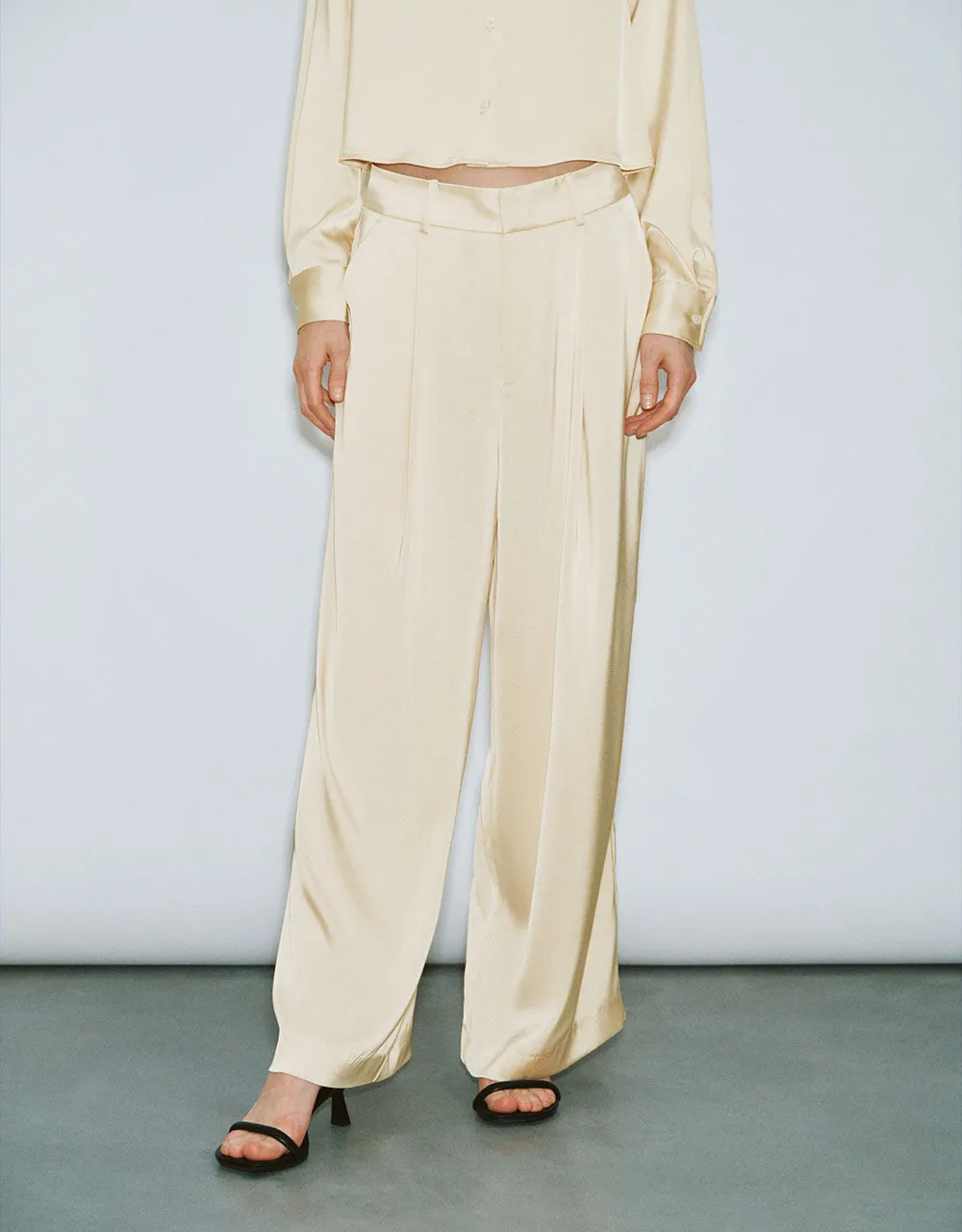 Wide-Leg Pants sold by Urban Revivo product image thumbnail 2